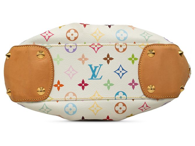 Louis Vuitton White Monogram Multicolore Judy PM - view 3