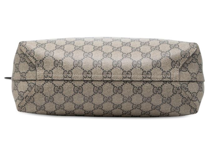Gucci Beige Small GG Supreme Wendbare Tote Bag - Ansicht 3
