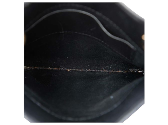 Miu Miu Black Nappa Matelasse Crossbody Nero - vista 4