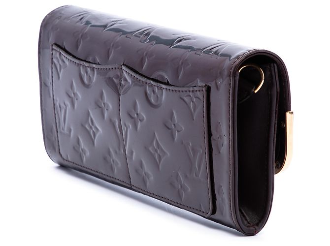 Louis Vuitton Purple Monogram Vernis Rossmore MM Roxo - vista 2