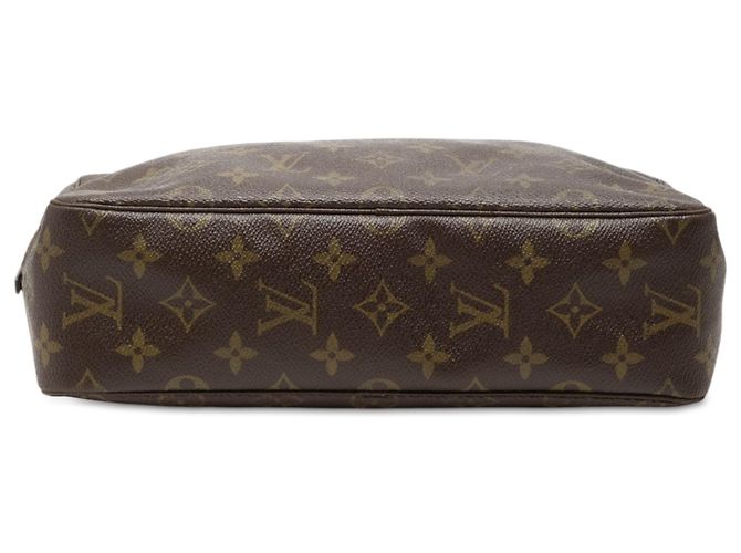 Louis Vuitton Brown Monogram Trousse Toilette 28 Castaño - vista 3