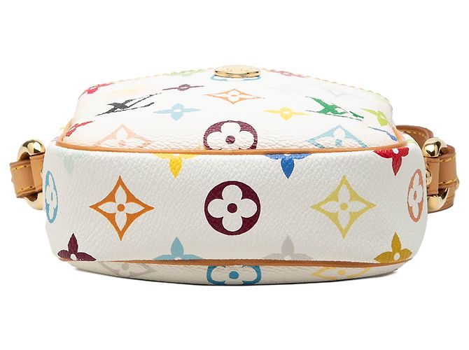 Louis Vuitton White Monogram Multicolore Rift - view 3