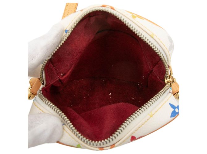 Louis Vuitton White Monogram Multicolore Rift - view 4