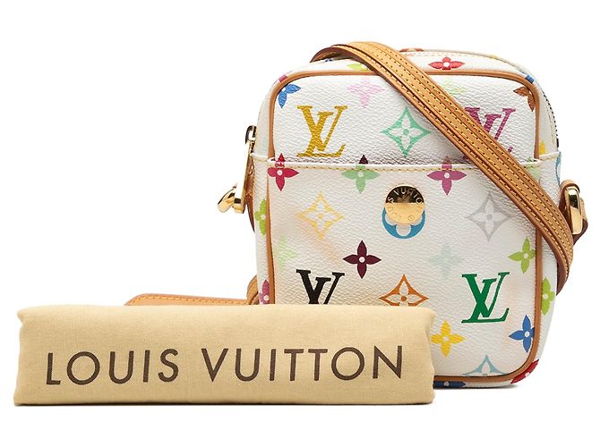 Louis Vuitton White Monogram Multicolore Rift - view 7