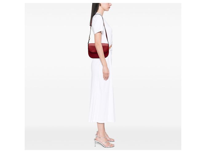 Autre Marque Borsa a tracolla Dior in pelle rossa Rosso - vista 6