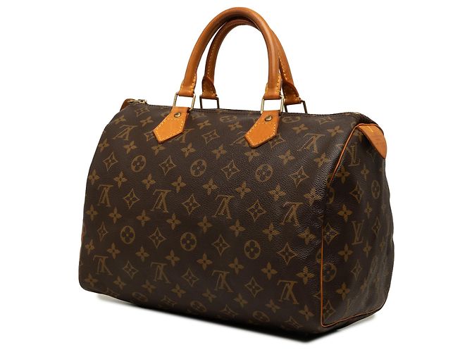 Louis Vuitton Brown Monogram Speedy 30 - vista 2