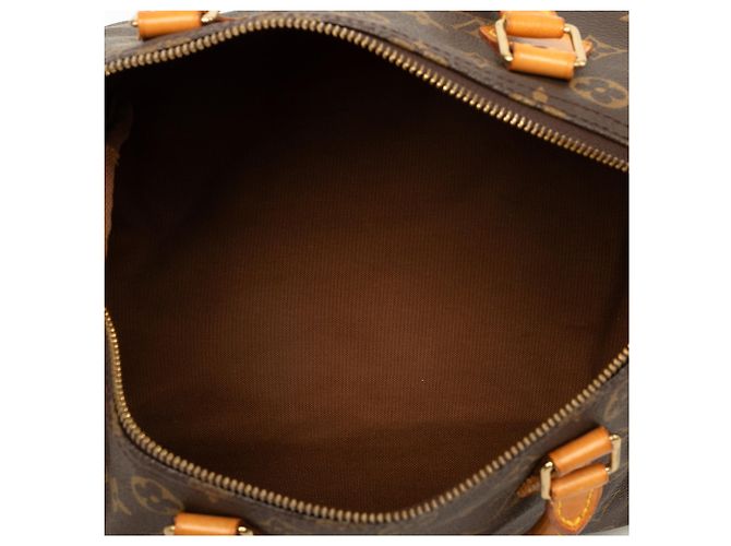 Louis Vuitton Brown Monogram Speedy 30 - vista 4
