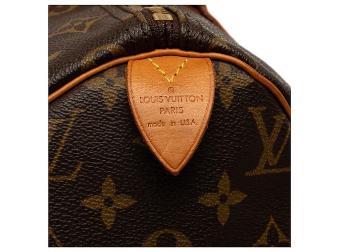 Louis Vuitton Brown Monogram Speedy 30 - vista 5