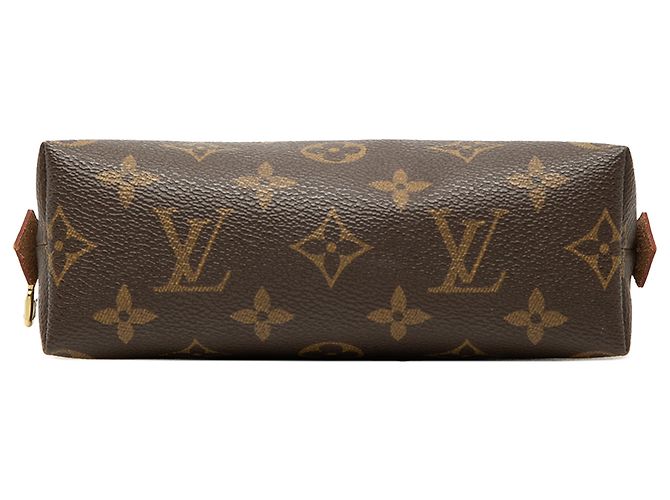 Necessaire Louis Vuitton Brown Monogram PM Marrom - vista 3