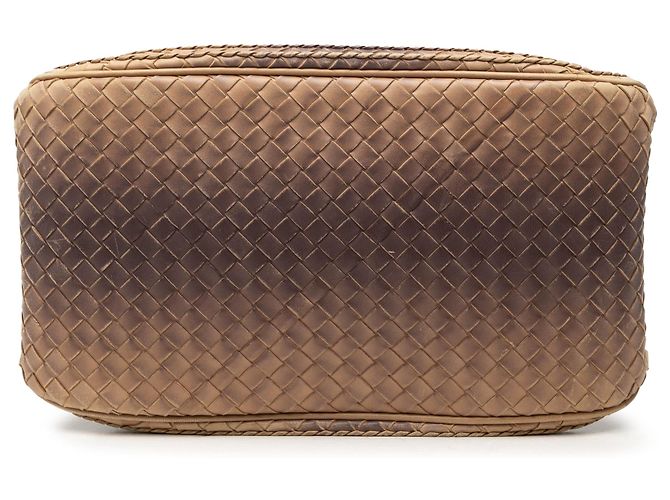 Borsa Bottega Veneta Small Nappa Gradient Intrecciato Beige - vista 3