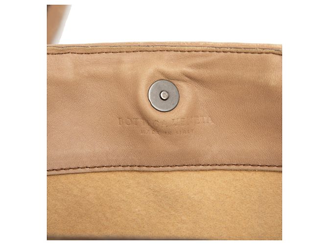 Borsa Bottega Veneta Small Nappa Gradient Intrecciato Beige - vista 5