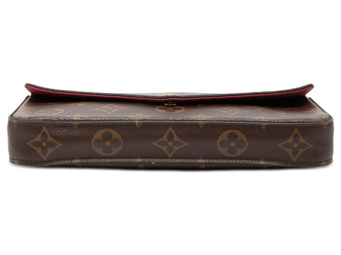 Louis Vuitton Brown Monogram Pochette Felicie Braun - Ansicht 3