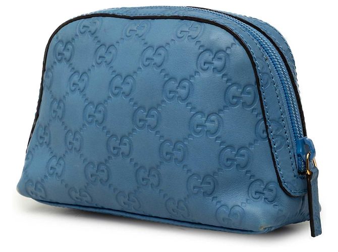Bolso Gucci Blue Guccissima Azul - vista 2