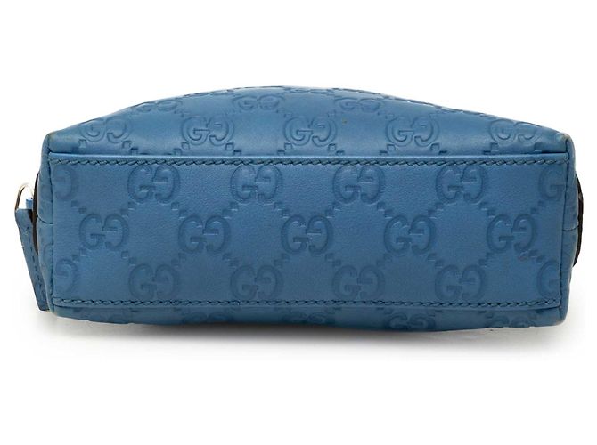Bolso Gucci Blue Guccissima Azul - vista 3