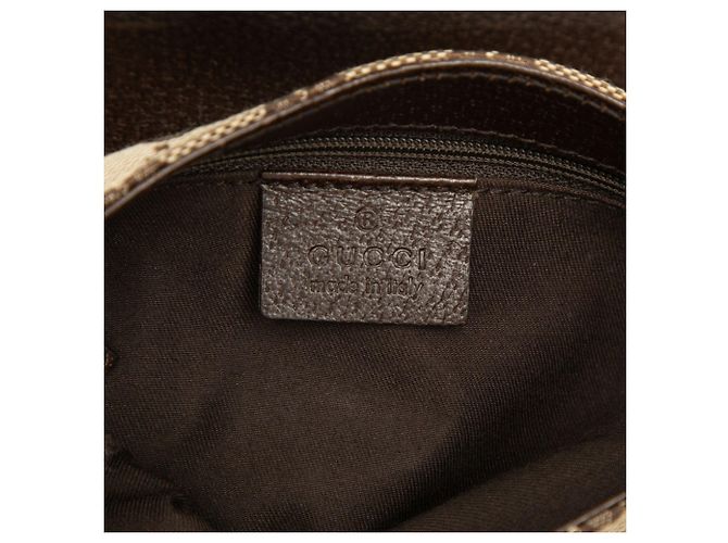 Gucci Gürteltasche aus beigem GG Canvas - Ansicht 5