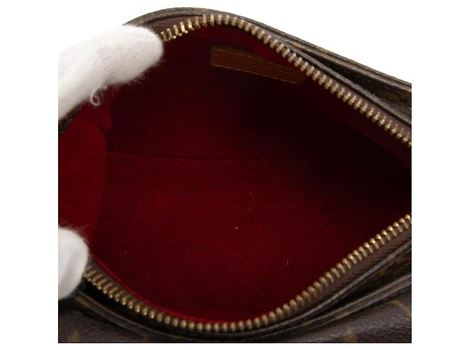 Louis Vuitton Brown Monogram Viva Cite PM Castaño - vista 4