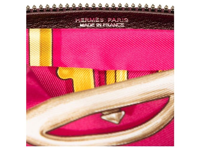 Hermès Pink Bouclerie D Attelage Silky Pop Tote Rosa - vista 5