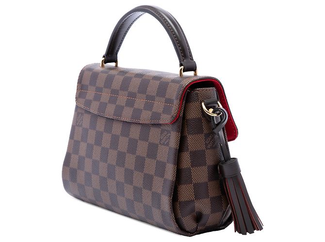 Louis Vuitton Brown Damier Ebene Croisette Marron - vue 2