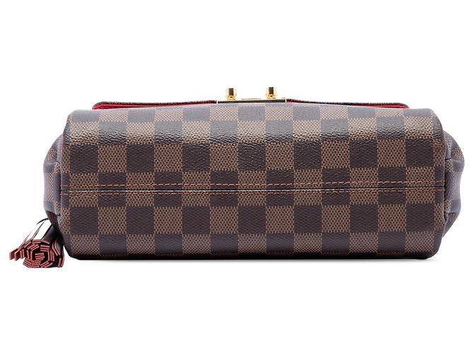 Louis Vuitton Brown Damier Ebene Croisette Marron - vue 3