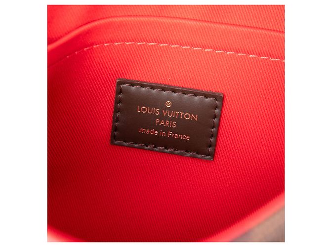 Louis Vuitton Brown Damier Ebene Croisette Marron - vue 5