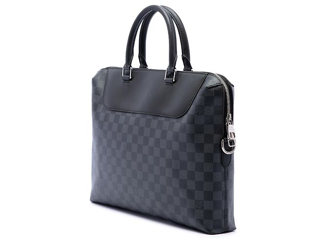 Louis Vuitton Black Damier Graphite Porte Documents Jour Noir - view 2