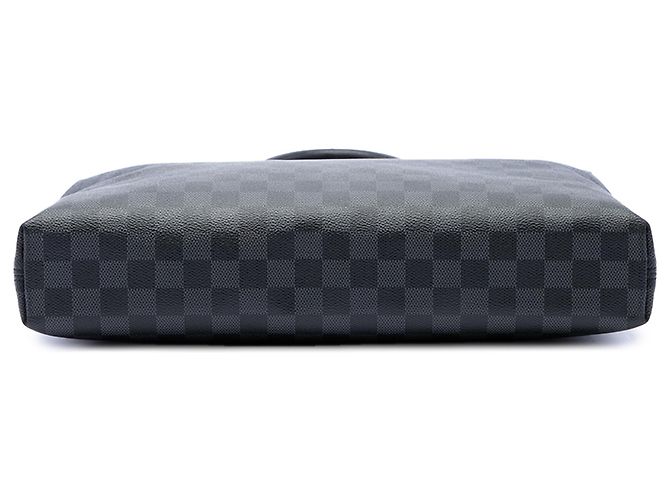Louis Vuitton Black Damier Graphite Porte Documents Jour Noir - view 3