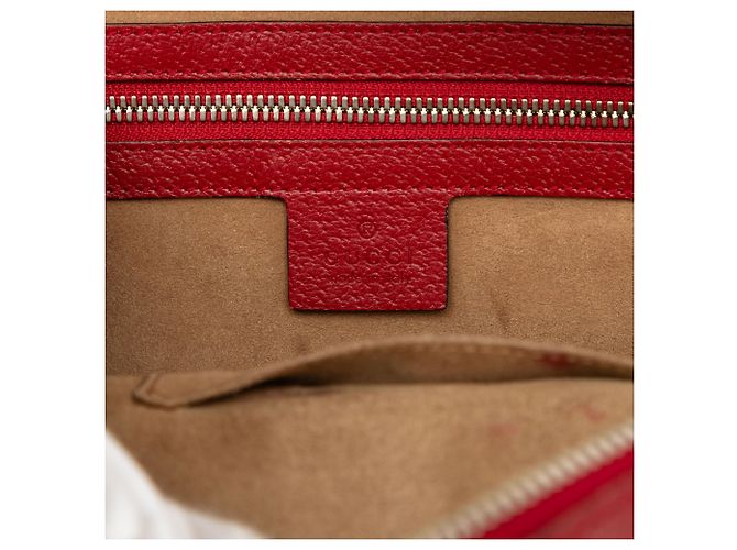 Gucci Beige Small GG Supreme Web Tian Rucksack - Ansicht 5