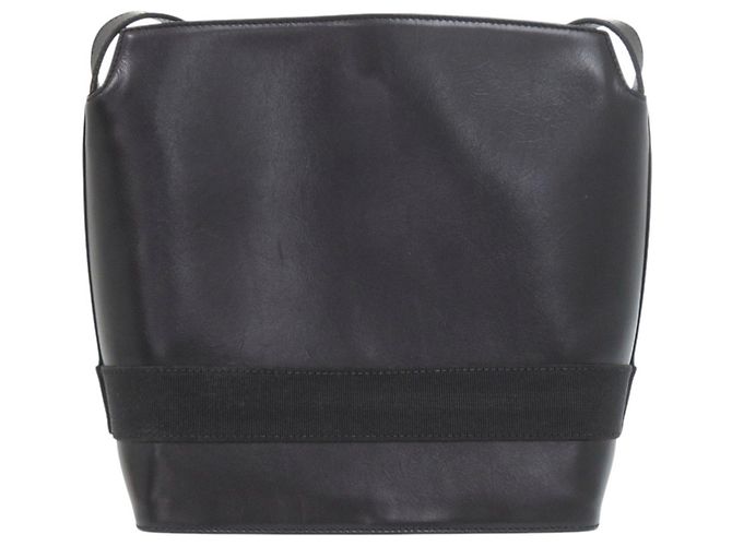 Borsa a tracolla in pelle nera Salvatore Ferragamo Nero - vista 2