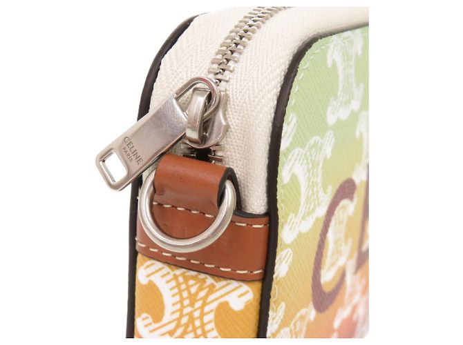 Céline Celine Horizontal Pouch Triomphe Canvas Shoulder Bag Multiple colors - view 9