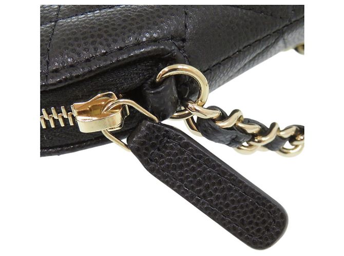 Sac à épaule mini Chanel Matelassé Noir - vue 8