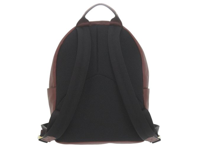 Salvatore Ferragamo Gancini Leder-Rucksack Bordeaux - Ansicht 3