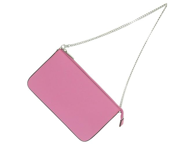 Borsa a tracolla con catena Christian Louboutin LOUBILA in rosa - vista 5