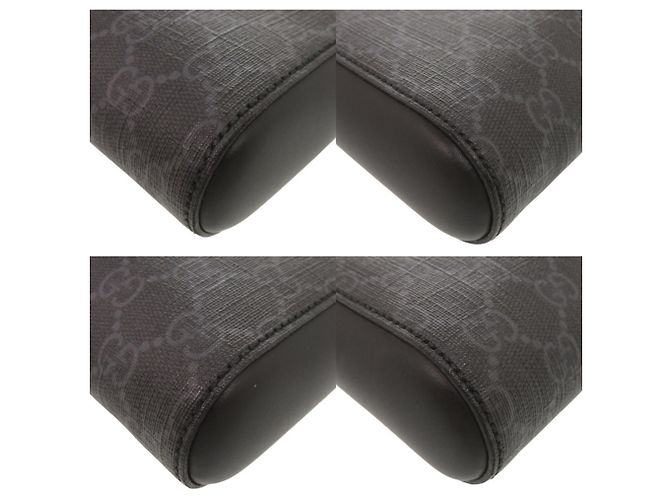 Borsa a tracolla Gucci in pelle GG Supreme nera Nero - vista 4