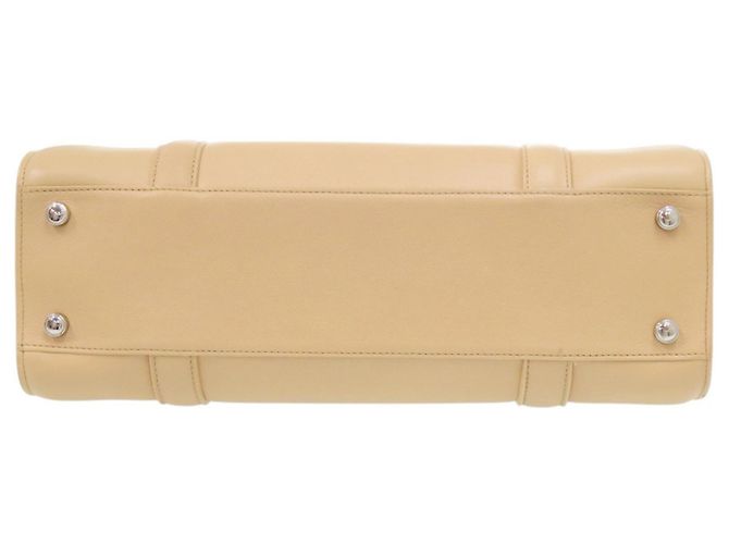 Borsa Tote Cartier Cabochon in pelle beige - vista 4