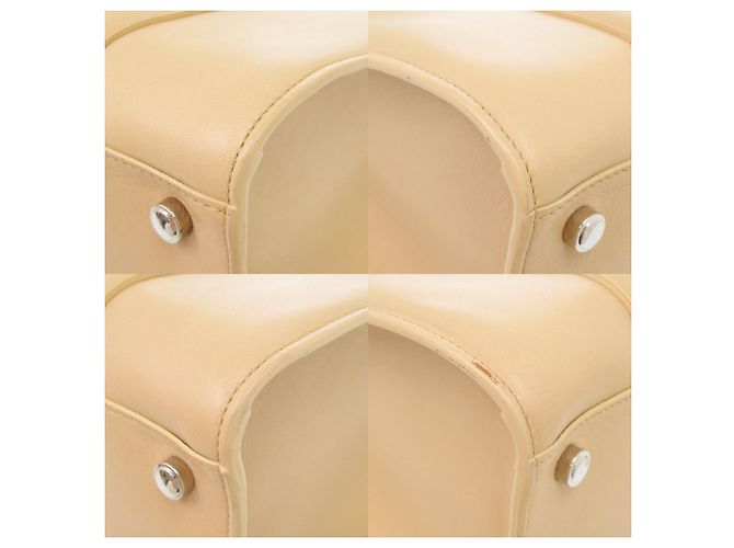 Borsa Tote Cartier Cabochon in pelle beige - vista 5
