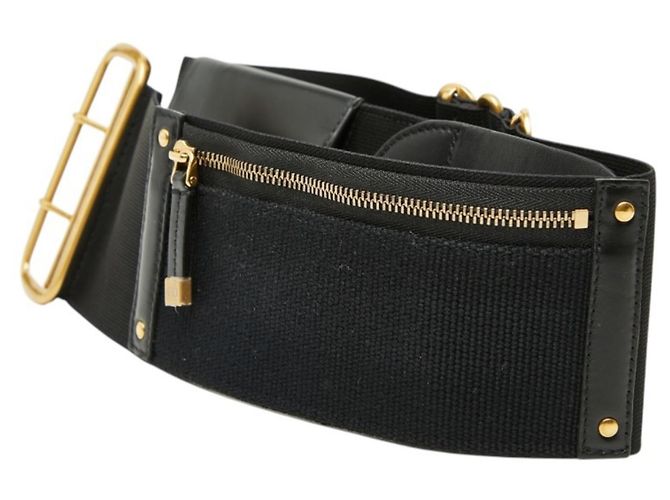Christian Dior Dior Saddle Belt Black - view 2