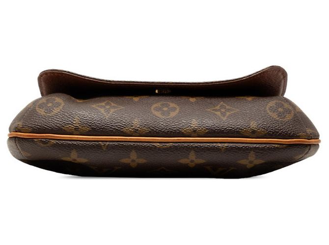 Bolsa de Ombro Curta Louis Vuitton Monogram Musette Salsa Marrom - vista 3