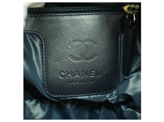 Saco Tote Chanel Coco Cocoon em nylon Branco - vista 5