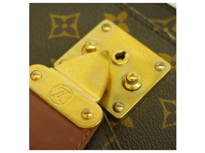 Bolsa Louis Vuitton Monogram Monceau 28 Marrom - vista 10