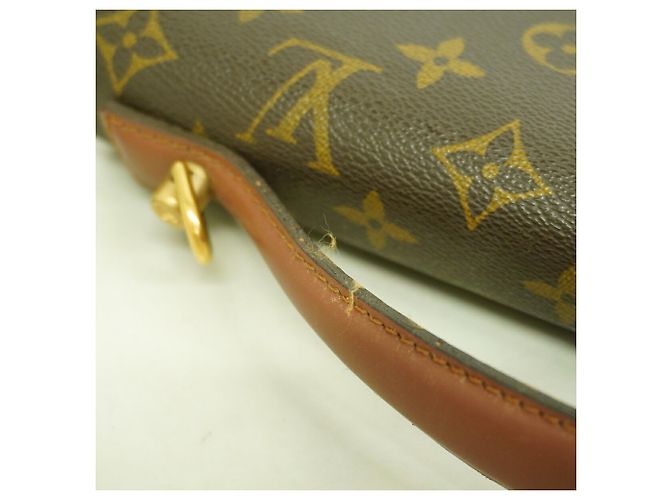 Bolsa Louis Vuitton Monogram Monceau 28 Marrom - vista 9