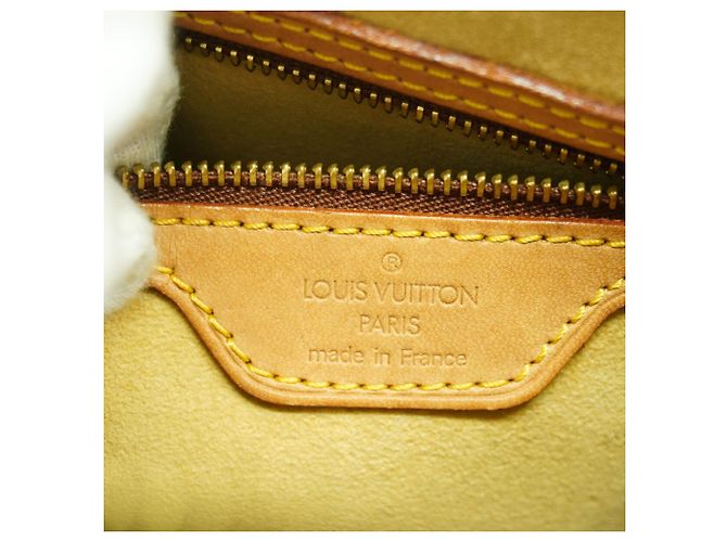 Sac à épaule Louis Vuitton Monogram Looping GM Marron - vue 5