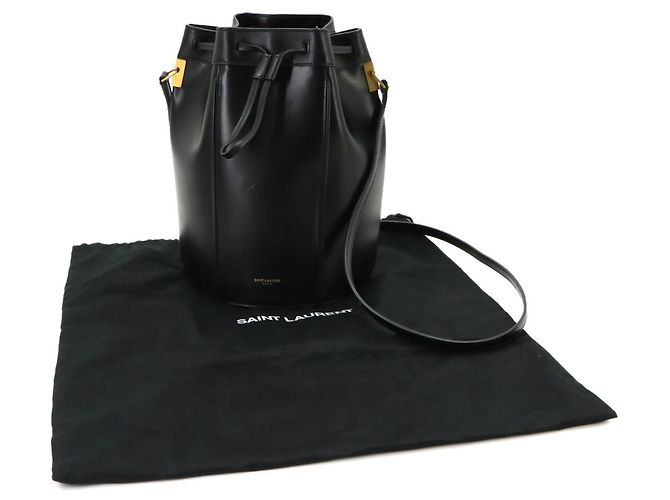 Autre Marque Bolsa de Ombro Saint Laurent Talitha Preto - vista 2
