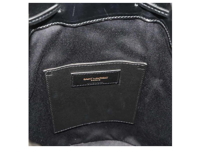 Autre Marque Bolsa de Ombro Saint Laurent Talitha Preto - vista 8