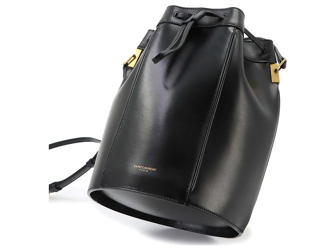 Autre Marque Bolsa de Ombro Saint Laurent Talitha Preto - vista 9