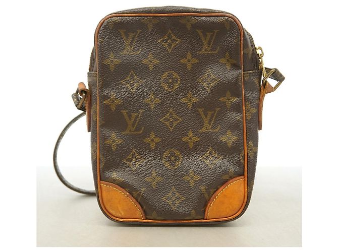 Bolso de hombro Louis Vuitton Monogram Danube Castaño - vista 11