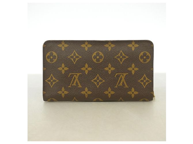 Louis Vuitton Brown Monogram Zip Long Wallet - view 10