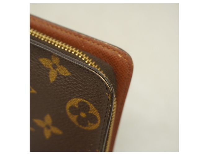 Louis Vuitton Brown Monogram Zip Long Wallet - view 7