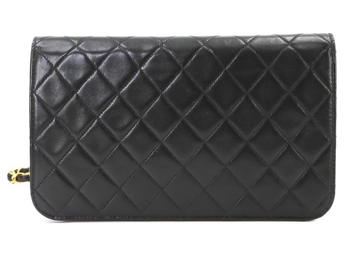 Borsa a tracolla con catena Chanel Matelassé Nero - vista 3