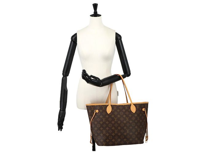 Bolsa Tote Louis Vuitton Neverfull MM Monogram Rosa Monograma - vista 10