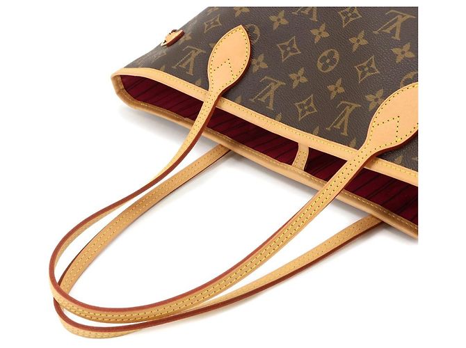 Bolsa Tote Louis Vuitton Neverfull MM Monogram Rosa Monograma - vista 6